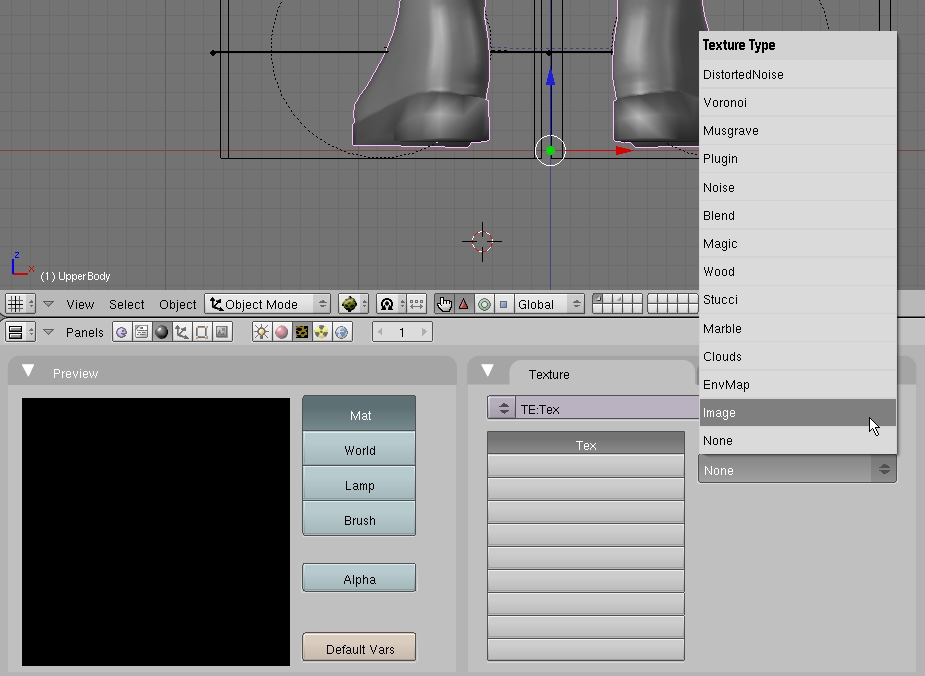 Ajout de texture